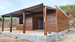 Construction durable en bois avec techniques écologiques et matériaux nobles