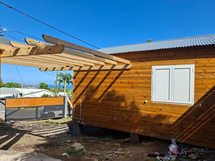 Deux nouveaux chalets bois de 36 m² à Saint-Paul, dont un avec mezzanine